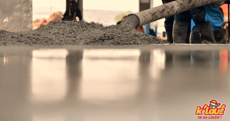 préparer et surfacer un béton de dalle - Kloué
