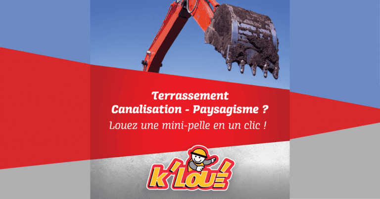 Location mini-pelle K'loué