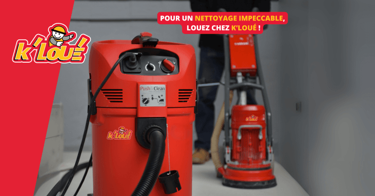 Matériel de Nettoyage Pro : Louez chez K’LOUÉ pour des résultats impeccables !