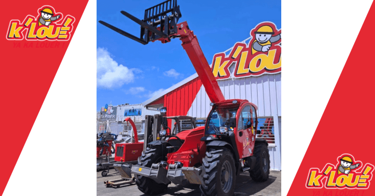 Chariot télescopique neuf - Un (pas si) petit nouveau a rejoint la team K’Loué !