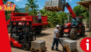 Transport et manutention : louer le matériel adapté pour déplacer, charger et livrer efficacement – K’LOUÉ Martinique et Guadeloupe.