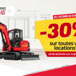 🔴 Les Bons Jours d’Artisans : -30 % sur vos locations en octobre !